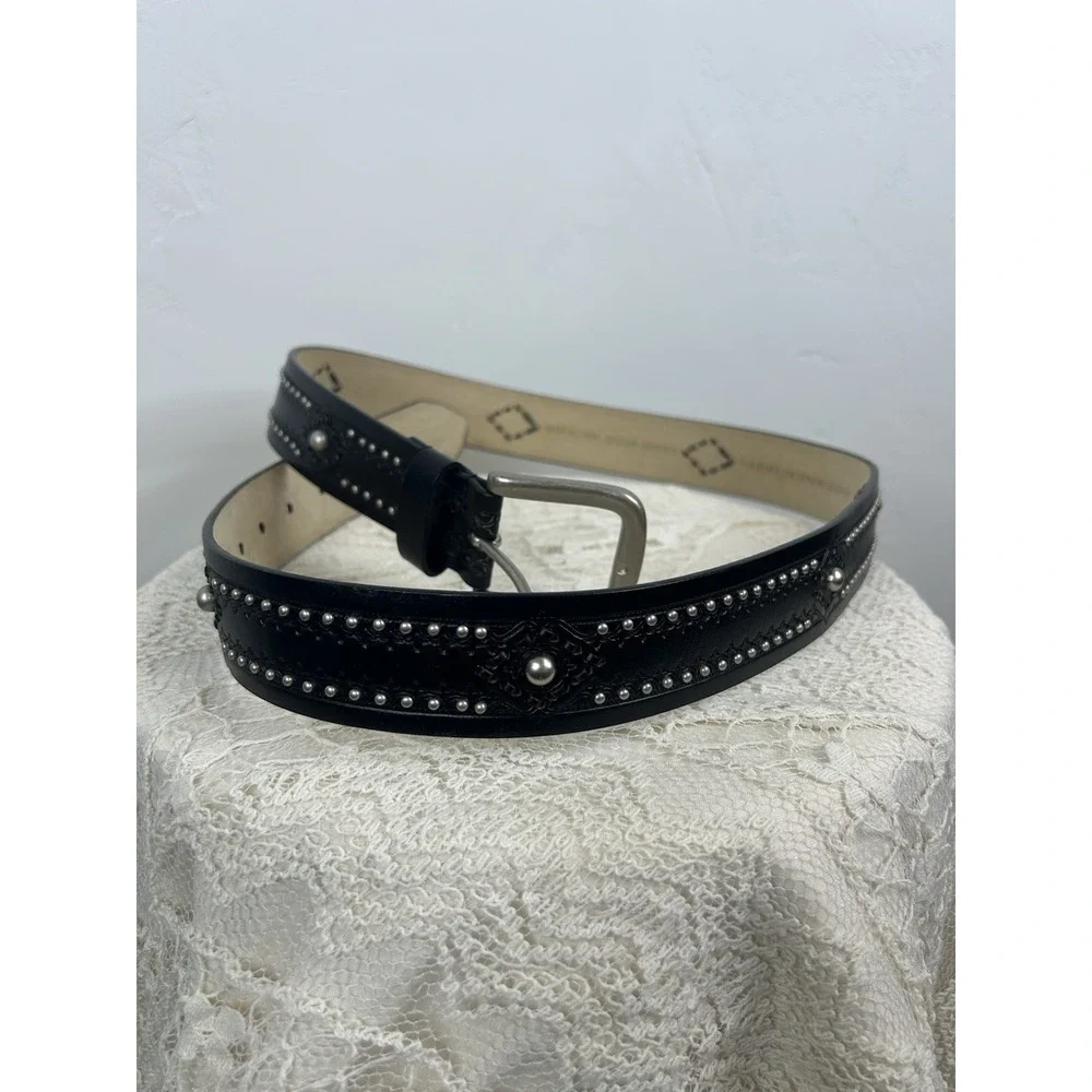 N/A leather studded